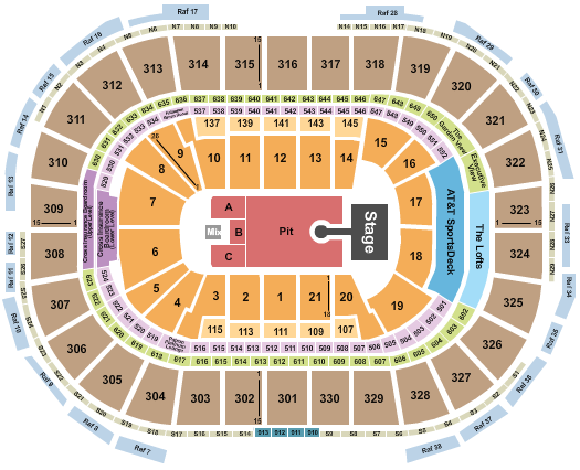 TD Garden Louis Tomlinson Seating Chart