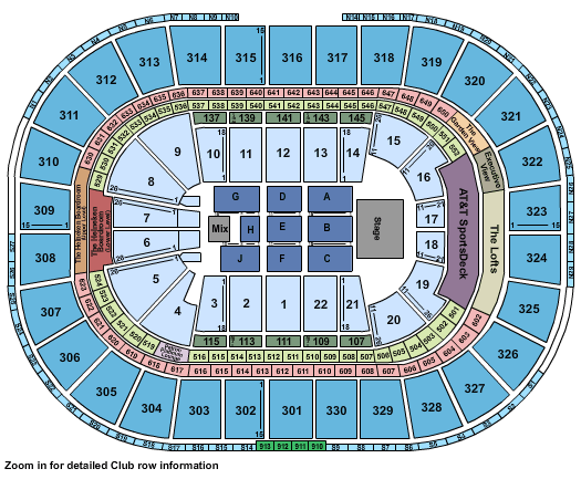 TD Garden Marc Anthony Seating Chart