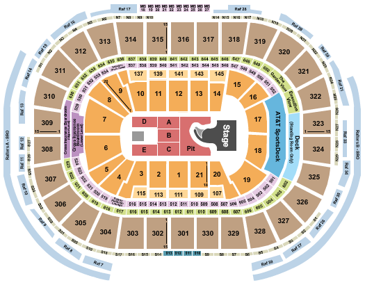 Megan Moroney TD Garden Seating Chart