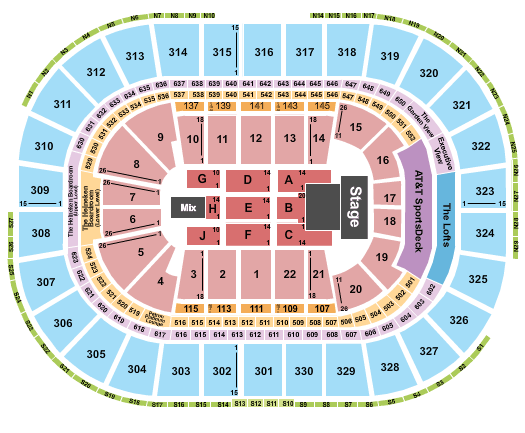 TD Garden Panic At The Disco Seating Chart