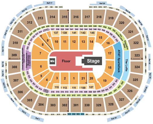 TD Garden Playboi Carti Seating Chart