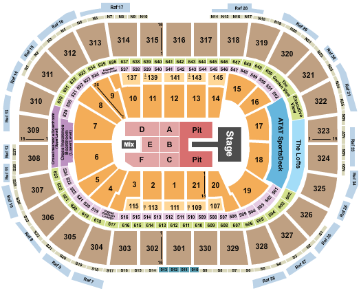 TD Garden Renee Rapp Seating Chart