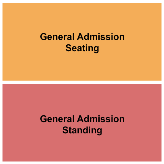 TD Music Hall At Allied Music Centre GA Seating/GA Standing Seating Chart
