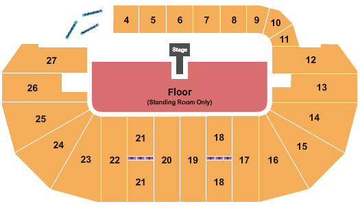 Taylor's Story - A Tribute to Taylor Swift TD Place Arena Seating Chart