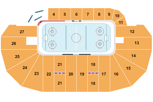 TD Place Arena Hockey 2 Seating Chart