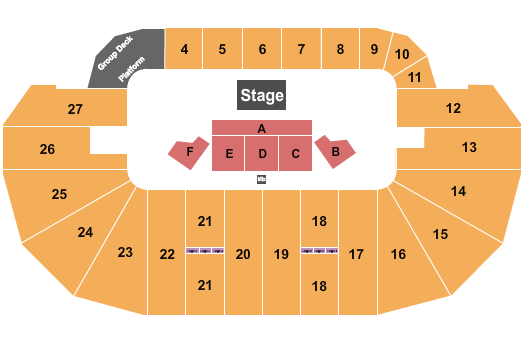 TD Place Arena Paula Abdul Seating Chart