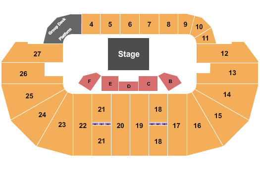 TD Place Arena Reserved Floor 5 Seating Chart