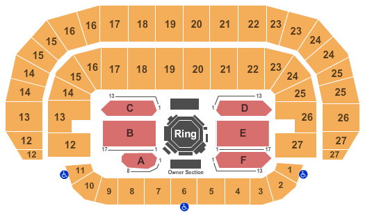 TD Place Arena UFC Seating Chart