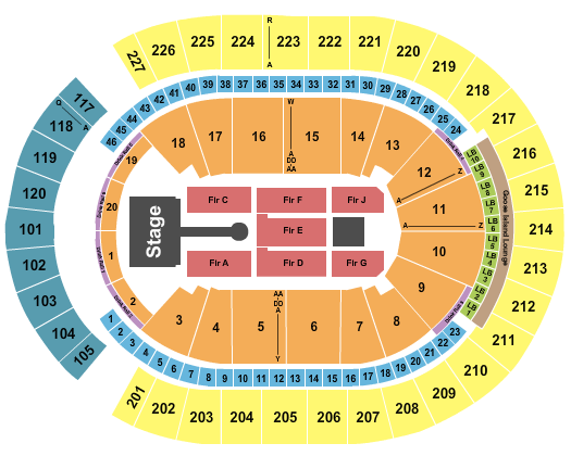 T-Mobile Arena Romeo Santos Seating Chart