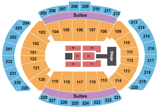 T-Mobile Center Jhene Aiko Seating Chart