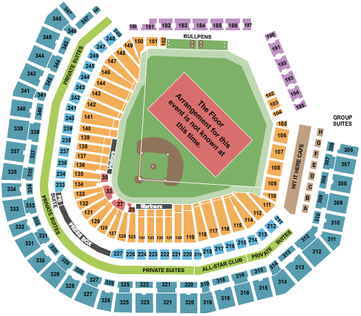 El Corazon Seating Chart