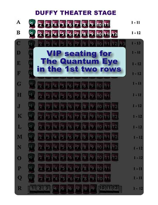 Anne L. Bernstein Theater at The Theater Center End Stage Seating Chart