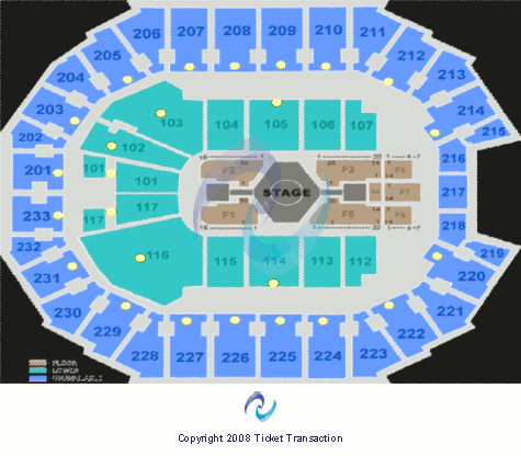Spectrum Center Jonas Brothers Seating Chart