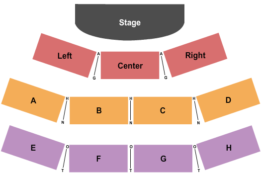 Tachi Palace Hotel & Casino End Stage Seating Chart