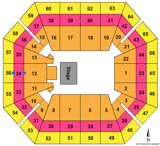 ExtraMile Arena Rodney Carrington Seating Chart