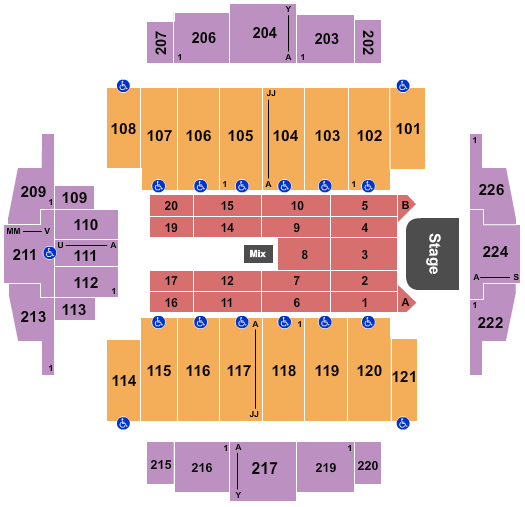 Tacoma Dome Bon Jovi 2020 Seating Chart