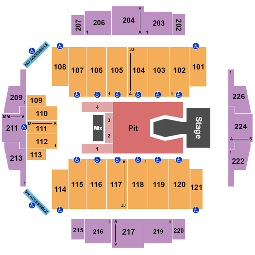 Tacoma Dome ENHYPEN Seating Chart