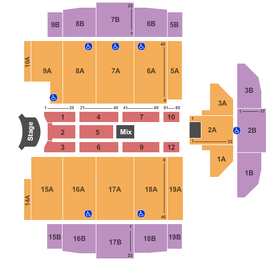 Tacoma Dome Ed Sheeran Seating Chart
