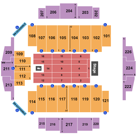 Tacoma Dome Endstage 3 Seating Chart
