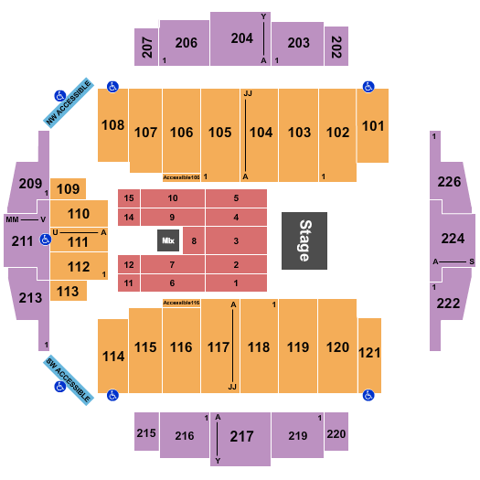 Tacoma Dome Endstage 4 Seating Chart