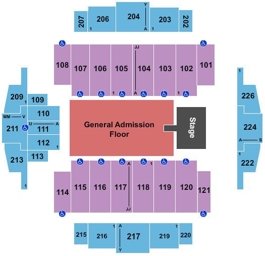 Dome Seating Chart & Maps