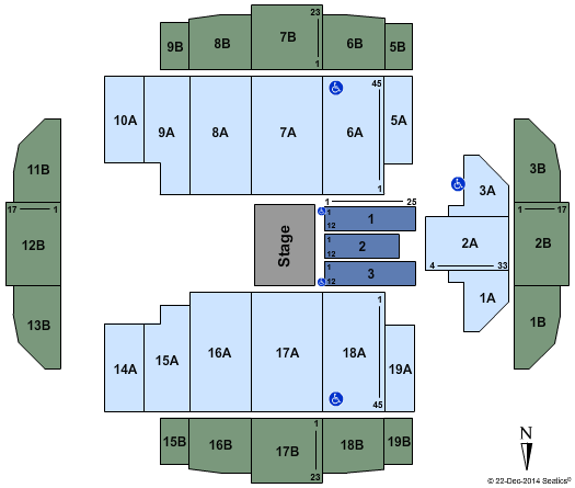 Tacoma Dome Gabriel Iglesias Seating Chart