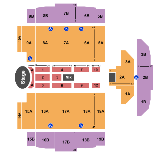 Tacoma Dome Garth Brooks Seating Chart