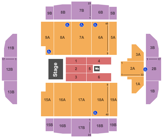 Tacoma Dome I Love the 90s Seating Chart