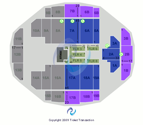 Tacoma Dome American Idols Seating Chart