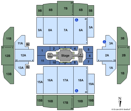 Tacoma Dome New Kids On The Block Seating Chart
