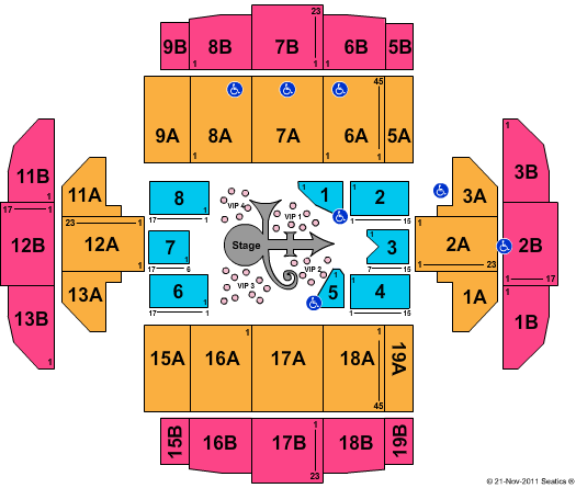 Tacoma Dome Prince Seating Chart