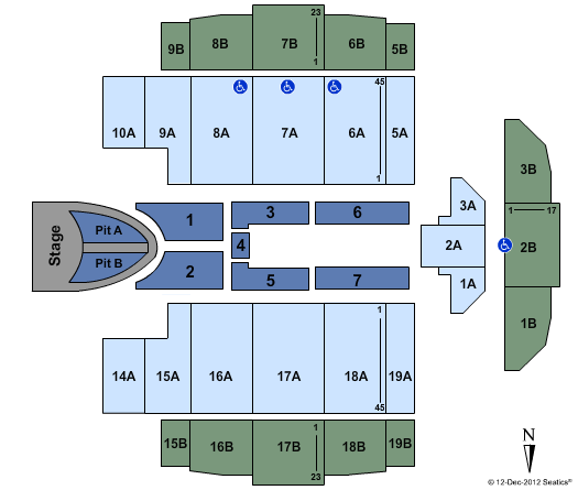 Tacoma Dome Taylor Swift Seating Chart