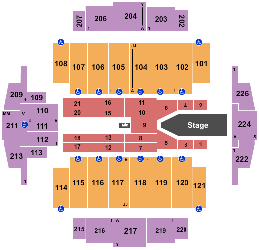 Tacoma Dome The Weeknd Seating Chart