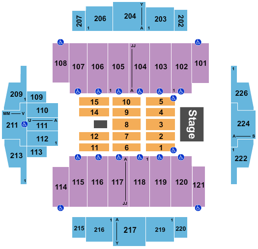 Tacoma Dome Floor Seating Chart