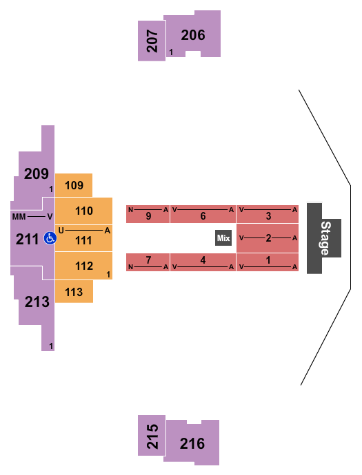 Tacoma Dome Uncanny Comedy Festival Seating Chart