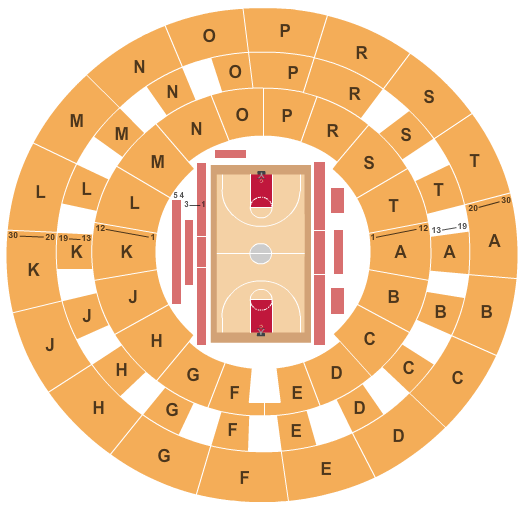 Tad Smith Coliseum Basketball Seating Chart