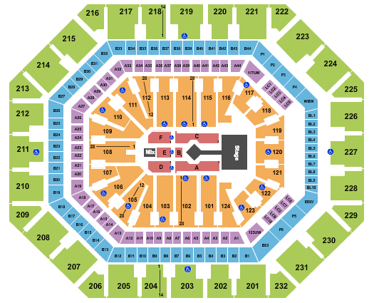 Footprint Center Jennifer Lopez Seating Chart