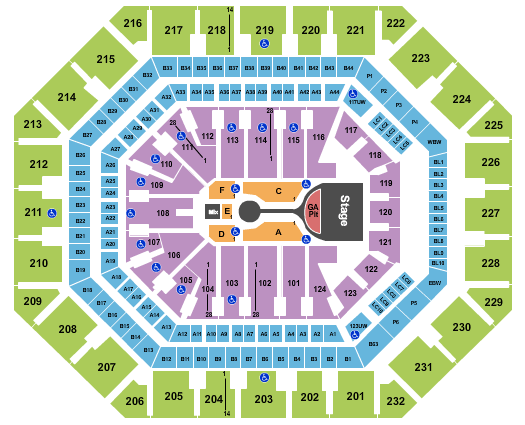 Footprint Center Michael Buble Seating Chart