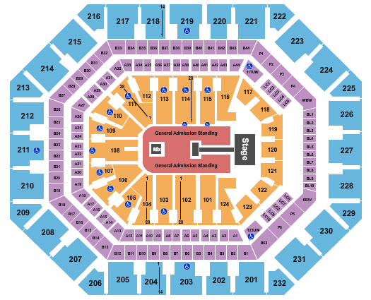Footprint Center Mumford And Sons Seating Chart