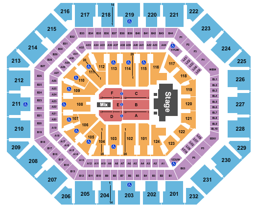 Footprint Center Paul McCartney Seating Chart