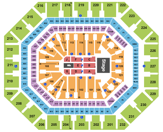 Footprint Center Phil Collins Seating Chart