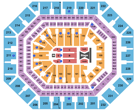 Footprint Center Tim McGraw Seating Chart