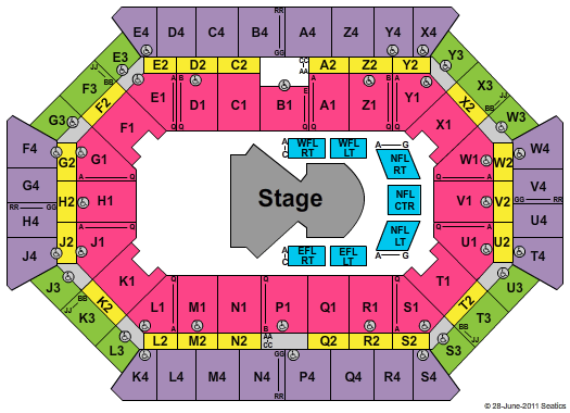 Donald L. Tucker Civic Center Cirque Du Soleil - Dralion Seating Chart