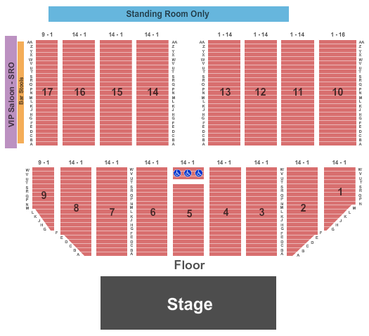 Tallahassee Pavilion Willie Nelson Seating Chart