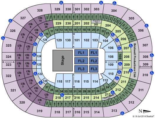 Amalie Arena HalfHouse Seating Chart