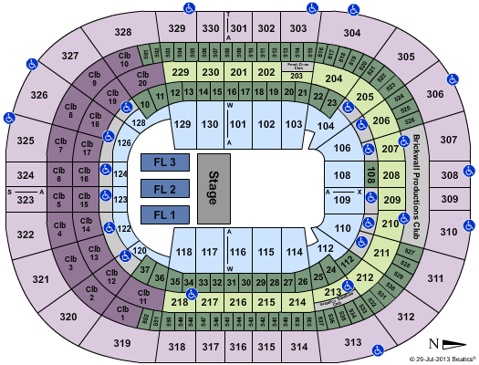 Amalie Arena Il Volo Seating Chart