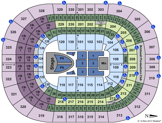 Amalie Arena Taylor Swift Seating Chart