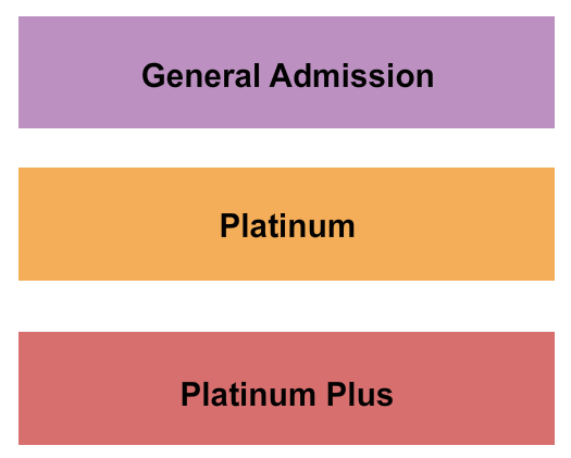 Tampa Convention Center GA Platinum Seating Chart