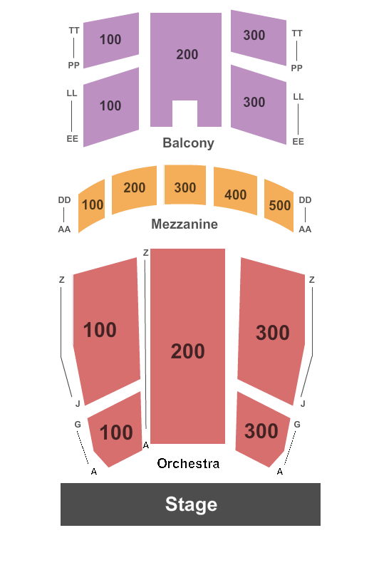 Ritz Ybor Seating Chart