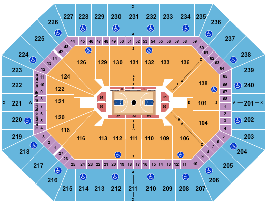 Minnesota Timberwolves vs Charlotte Hornets seating chart at Target Center in Minneapolis, Minnesota